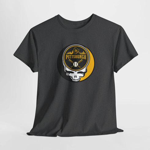 Grateful Dead - The Ballpark Collection: Pittsburgh Edition Grateful Dead Steal Your Face T-Shirt - MLB - StealieShop